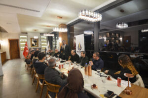 Başkan Çelik, basın mensuplarıyla iftar sofrasında buluştu