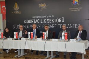 Mardin’de Sigorta Acenteleriyle Sektör Toplantısı Gerçekleştirildi