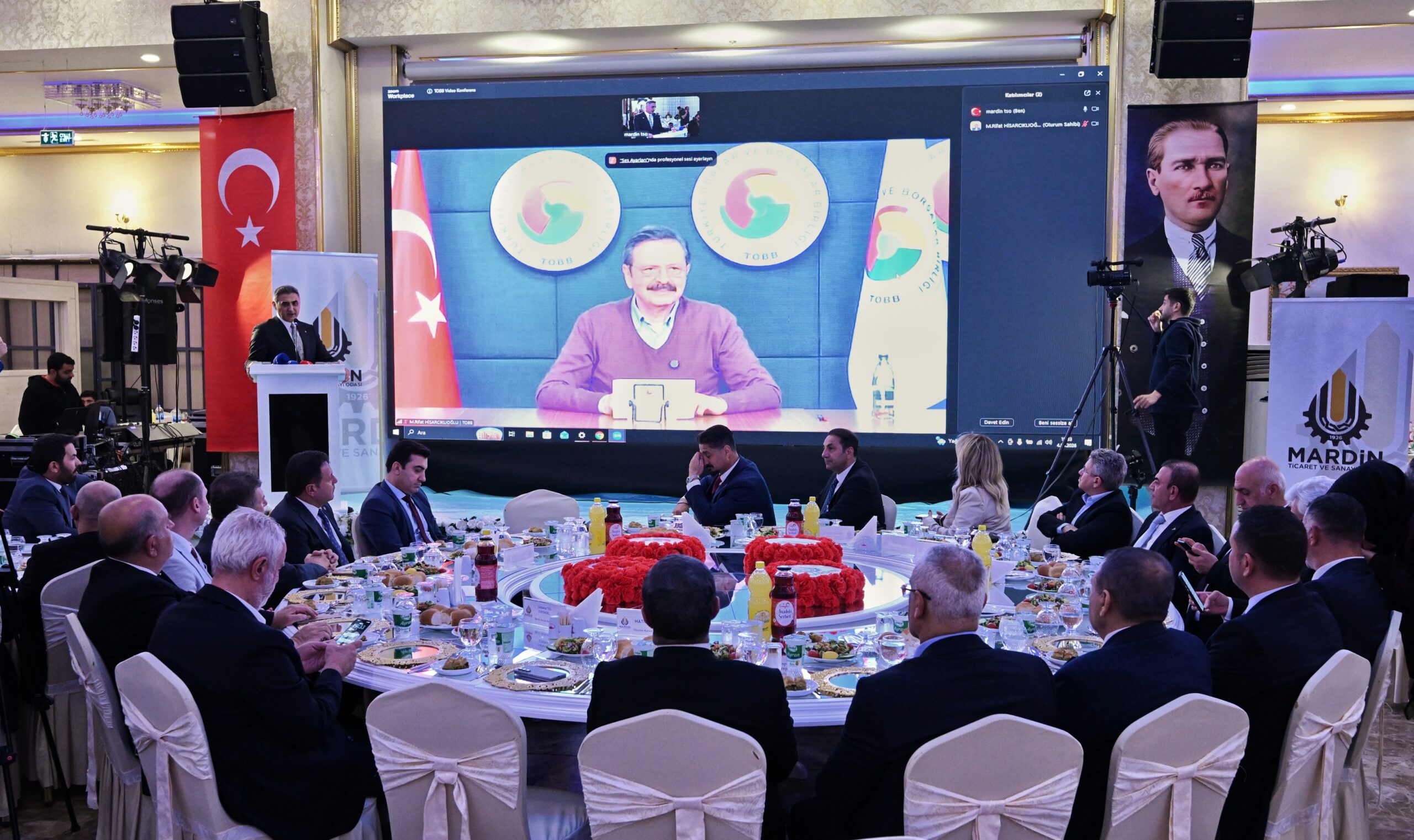 Mardin Ticaret Odası’nda 100. Yıla Özel İstişare Toplantısı